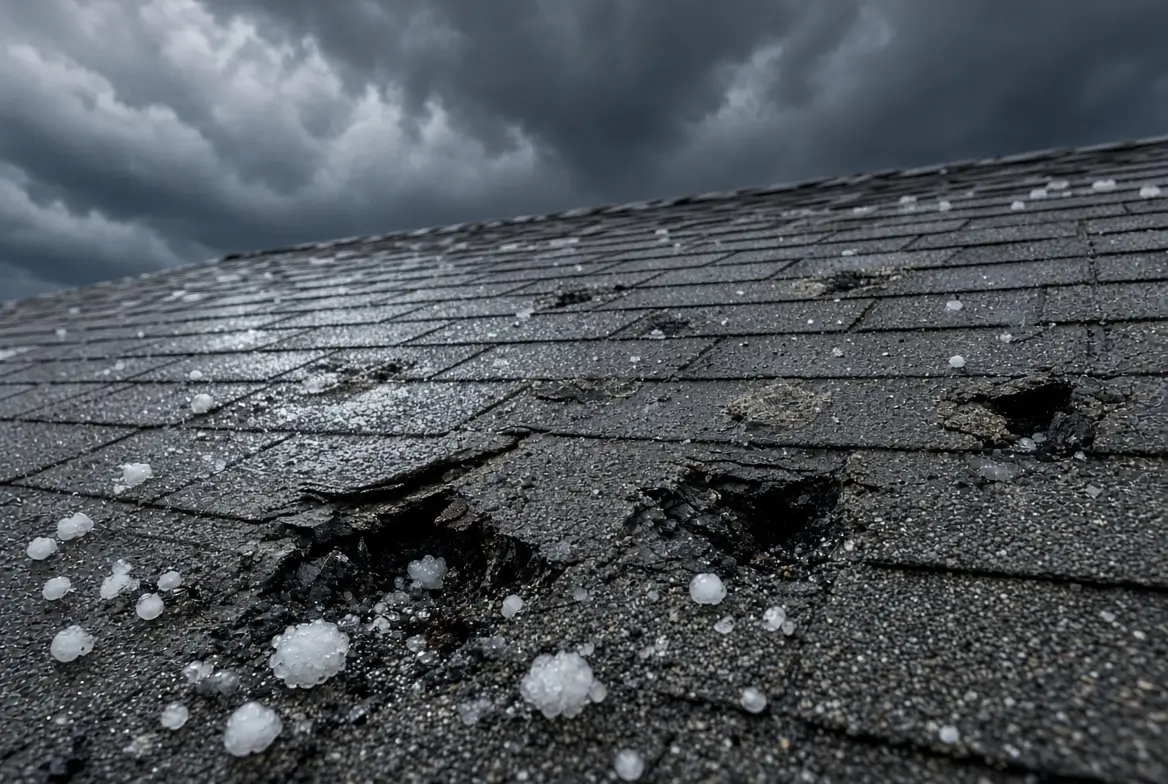 hail damage on your roof